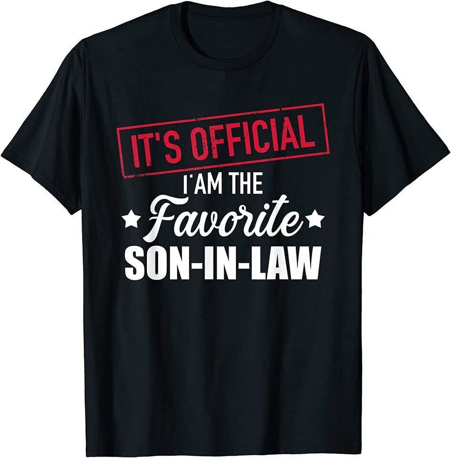 Mens Favorite soninlaw from motherinlaw or fatherinlaw Funny T