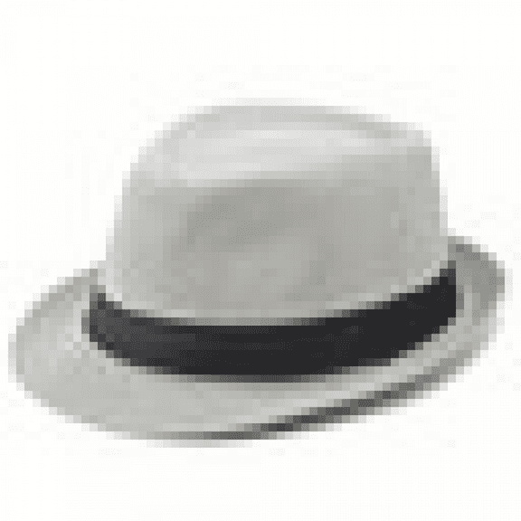 Mens Fedora Hat Trilby Summer Beach Sun Straw Hats Men Womens Panama Cap Brim -Light Grey