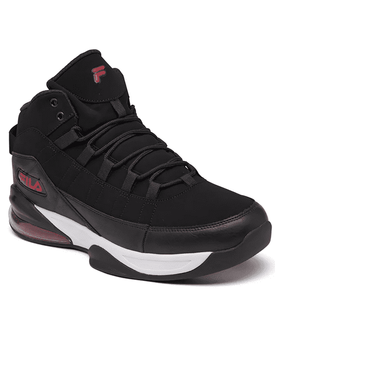 Mens Fila ACTIVISOR VIZ Shoe Size 8.5 Black Red White Basketball Walmart
