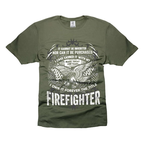 Mens Firefighter Patriotic shirt Shirt With Saying Firefighter Gifts Firefighter Birthday Gift Shirt