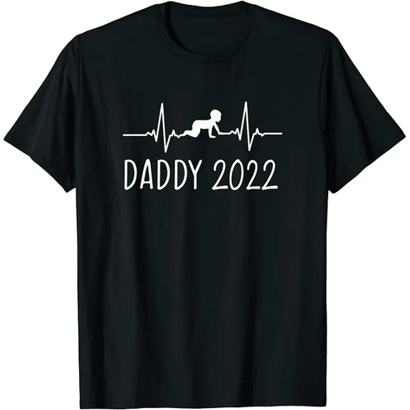 Mens First Time Father Gifts For Men New Dad Daddy 2022 Gift Idea T-Shirt S-3Xl Design Preview Only