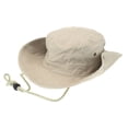 thumbnail image 1 of Mens Fisherman Brushed Cotton Twill Bucket Hat Tan Khaki Small (7-1/8), 1 of 4