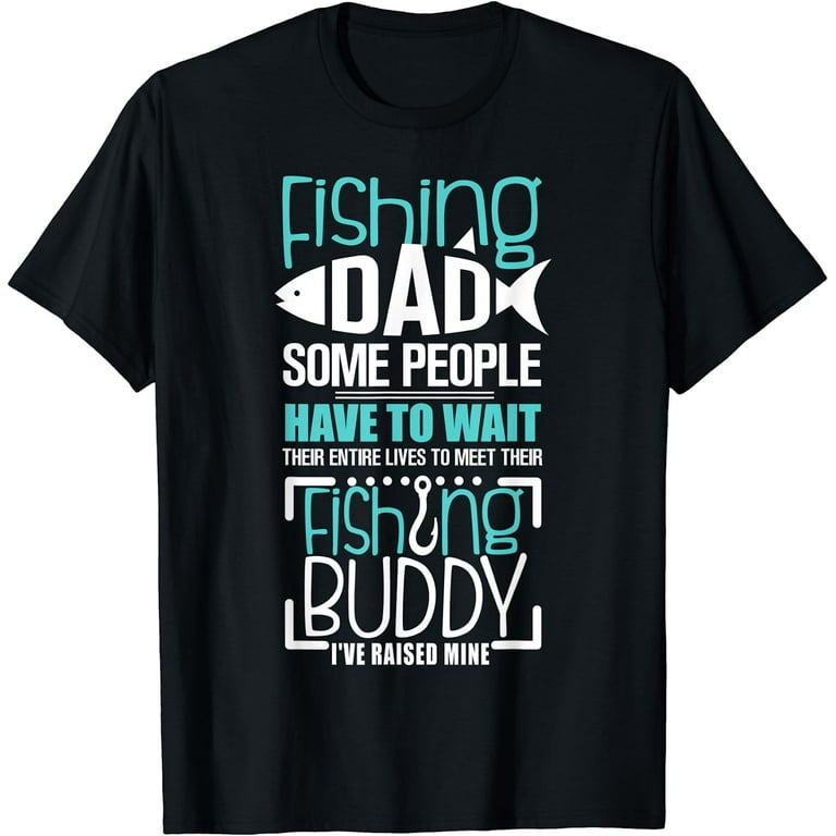 Mens Fishing Dad Funny Father Kid Matching T-Shirt Mens Fishing Dad Funny Father Kid Matching T-Shirt