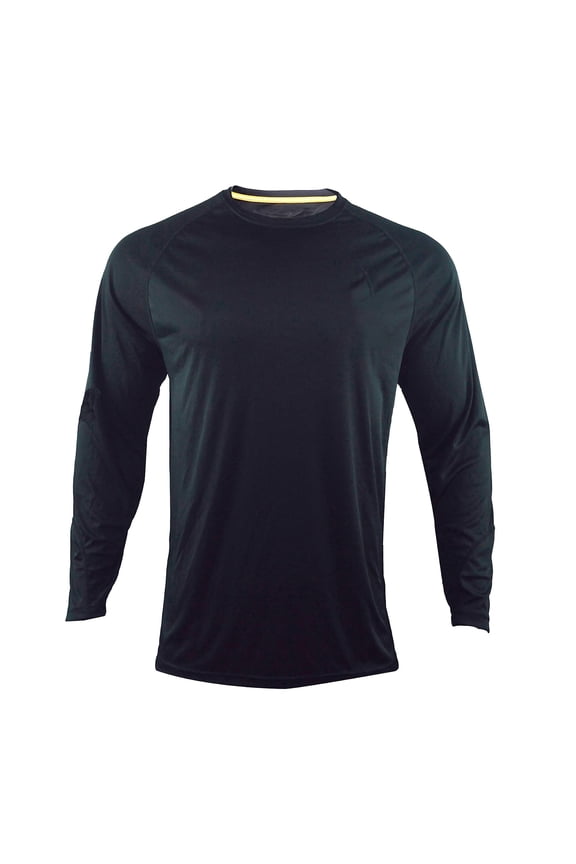 Men's Long Sleeve Fishing Shirts UPF 50+ | Quick-Dry Sun Protection Shirts (Lightweight, 100% Polyester)