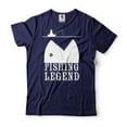 thumbnail image 1 of Mens Fishing Shirt Fishing Legend Shirt Fisherman Gifts Fishing Birthday Tee Father's Day Gift (Large Navy Blue), 1 of 6