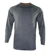 PAKUSISUP Men's Long Sleeve Fishing Shirts UPF 50+ | Quick-Dry Sun Protection Shirts (Lightweight, 100% Polyester)