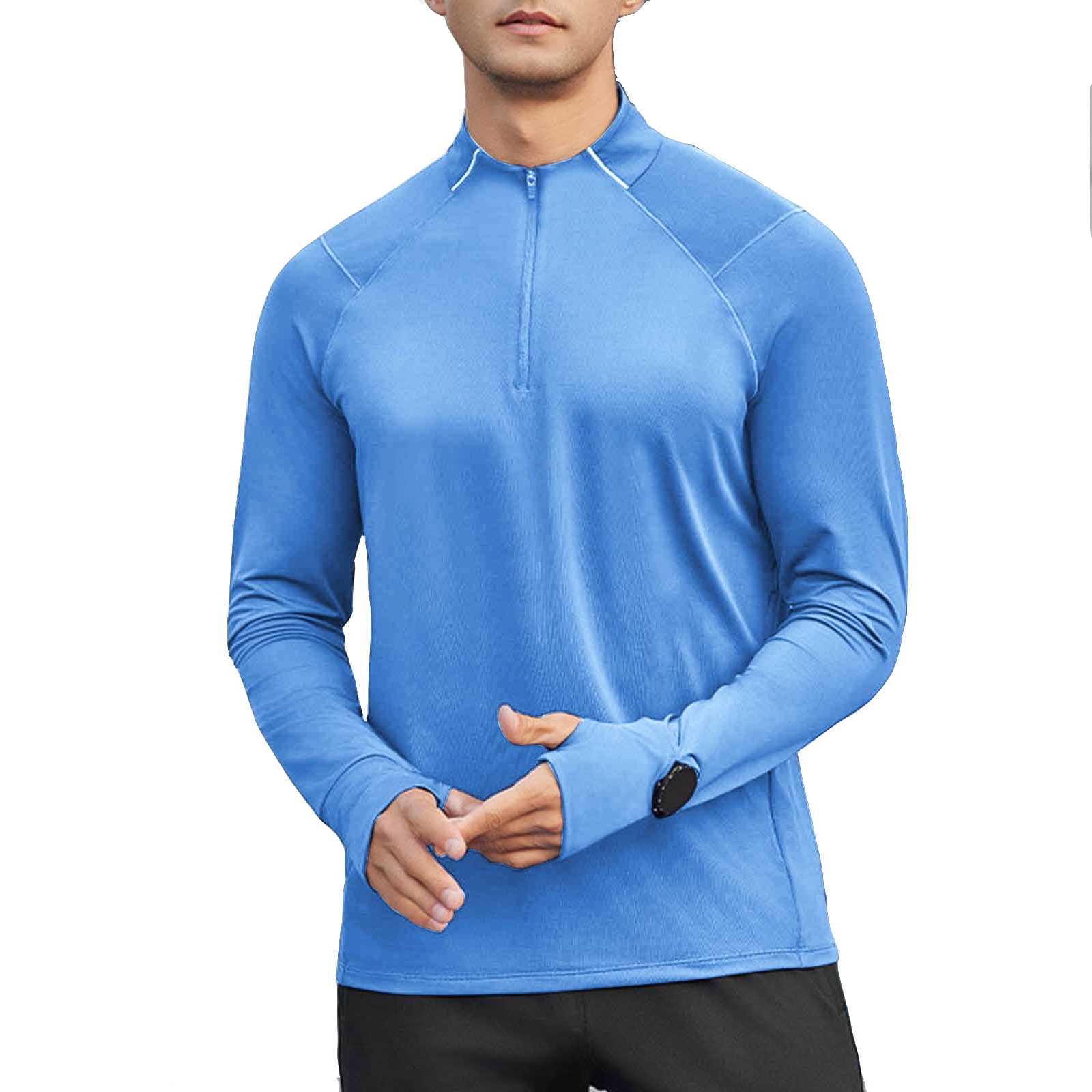 Whatever　[MENS] BYCOLOR PISTE L 新品 Mens-Fitness-Running-Shirts-1-