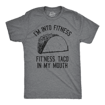 Mens Fitness Burrito Funny Gym T shirt Sarcasm Hilarious Workout ...