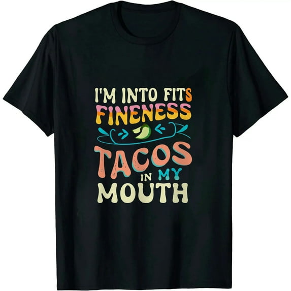 Mens Fitness Taco Funny T Shirt Humorous Gym Graphic Novelty Sarcastic Tee Guys