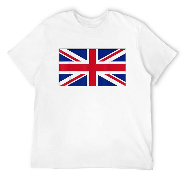Flag United Kingdom T-Shirt Union Jack British Flags Top Tee Flag United Kingdom T-Shirt Union Jack British Flags Top Tee