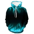 thumbnail image 1 of Mens Flame Print Graphics Hoodies Fleece Long Sleeve Hip Hop Pullover Fashion Casual Loose Winter Sweatshirt Tops for Sport and Party, 1 of 2