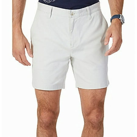 Mens Flat Front Classic Fit Khakis Chinos Shorts 33