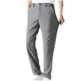 thumbnail image 1 of Mens Flat Front Sweatpants - Lightweight Athletic Joggers for Workout, Running, Gym, Track, Casual Wear, 1 of 7