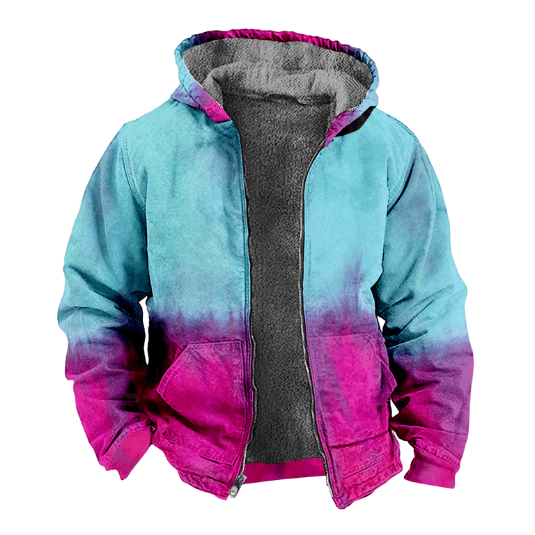 Blue and pink hoodie mens sales