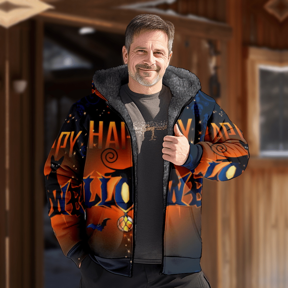 Head top zip hoodie