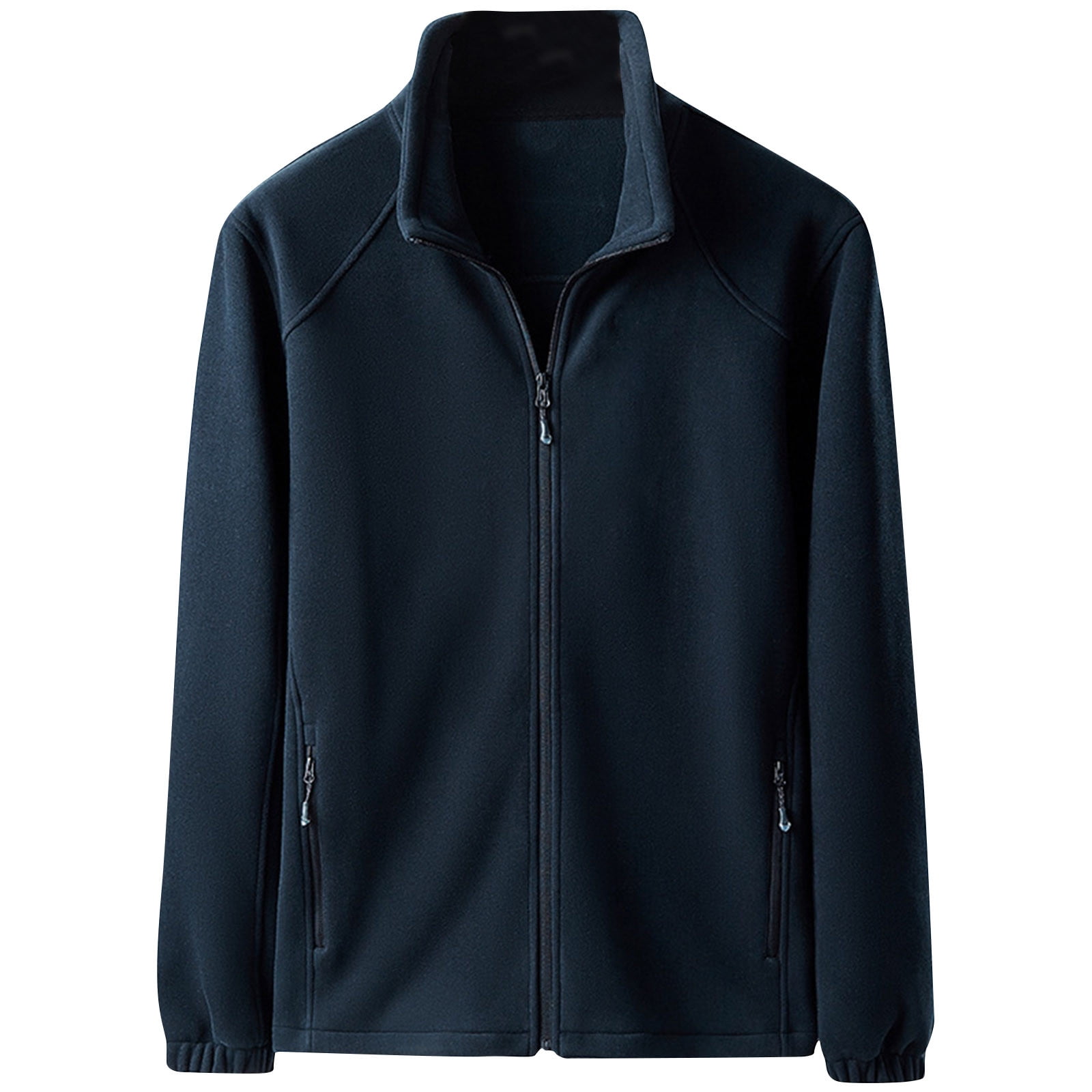 Wrangler Workwear Men's Full-Zip Fleece Hooded Work Jacket