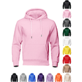 thumbnail image 1 of Mens Fleece Lined Oversized Hoodie Pullover Sweatshirts Fall Winter Drawstring Hood Tops Regular Fit Athletic Casual Workout Sweatshirts, 1 of 7
