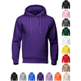 thumbnail image 1 of Mens Fleece Lined Oversized Hoodie Pullover Sweatshirts Fall Winter Drawstring Hood Tops Regular Fit Athletic Casual Workout Sweatshirts, 1 of 7