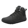 thumbnail image 1 of Mens Fleece Lined Snow Boots Winter Warm Lace Up Lightweight Hiking Booties Outdoor Non Slip Work Shoes, 1 of 6