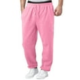 thumbnail image 1 of Mens Lined Sweatpants House 6 Wide Straight Leg Pants Pretty Pants Bottom Sweatpants Joggers Pants Little Year Workout High Waisted Yoga Girl Jelly Sandal Pants with Pockets X-Large, 1 of 9