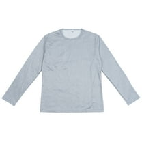 Mens Fleece Lined Warm Top Underwear Winter Long Sleeve Crewneck Thermal Shirts