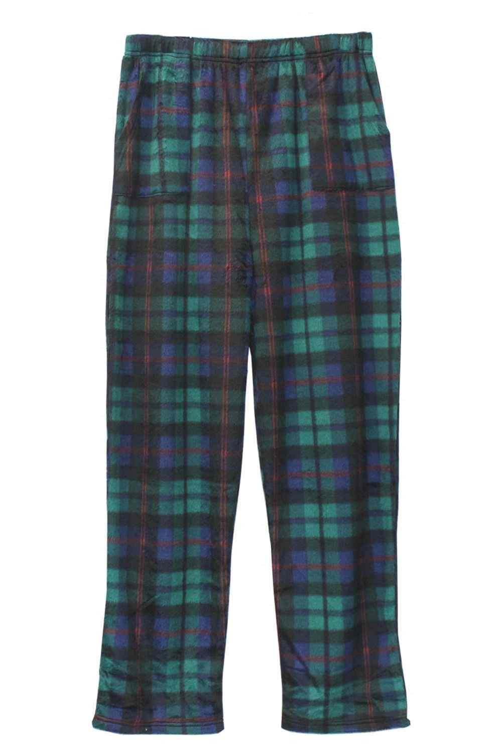 Buewutiry Mens Pajamas Set Teal Button Down Pajamas Sets For