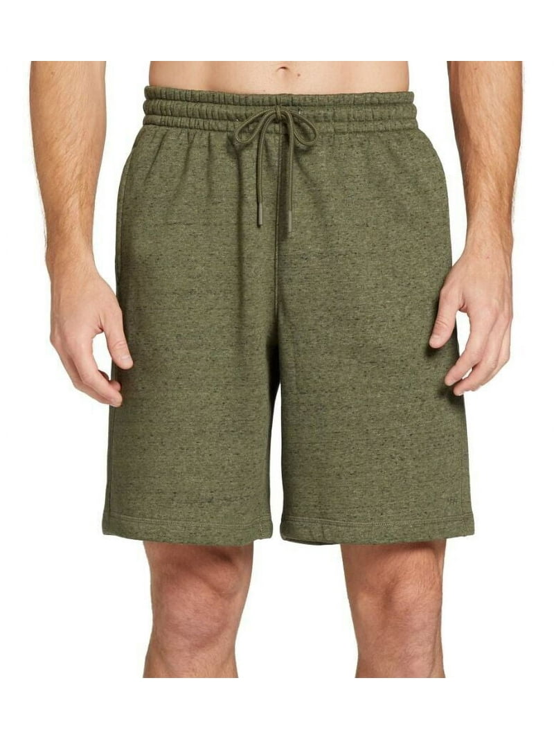 Mens Fleece Sweat Shorts Green DSG Small - Walmart.com