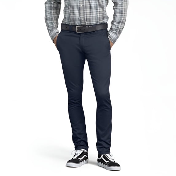 Mens Flex Skinny Straight Fit Work Pant