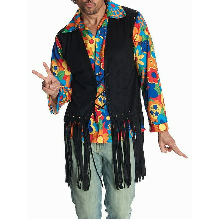 Mens Flower Power Hippie Costume