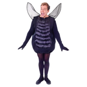 Mens Fly Adult Costume Male Halloween Generic One Size Black Fancy Dress Party Book Week