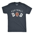 thumbnail image 1 of Mens Football Dad T Shirt Funny Cool Fathers Day Gift Foot Ball Graphic Tee for Guys Graphic Tees, 1 of 7