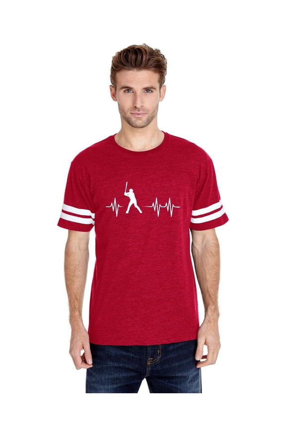 Mens Football Fine Jersey T-shirts - Baseball