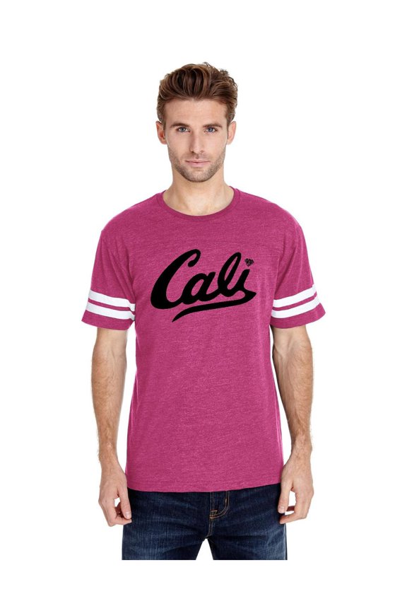 Mens Football Fine Jersey T-shirts - California Cali