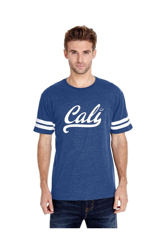 Mens Football Fine Jersey T-shirts - California Cali