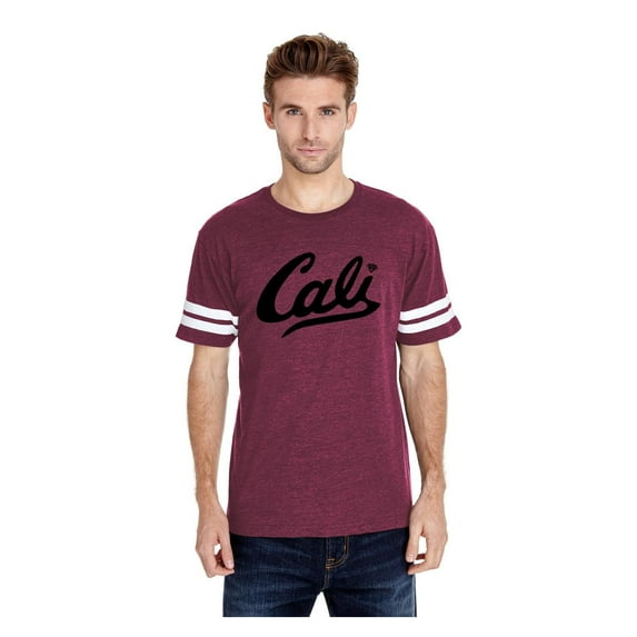 Mens Football Fine Jersey T-shirts - California Cali