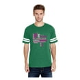 thumbnail image 1 of Mens Football Fine Jersey T-shirts - Fight Breast Cancer, 1 of 5
