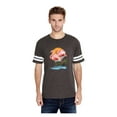 thumbnail image 1 of Mens Football Fine Jersey T-shirts - Flamingo, 1 of 5