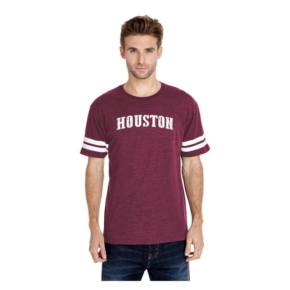Mens Football Fine Jersey T-shirts - Houston