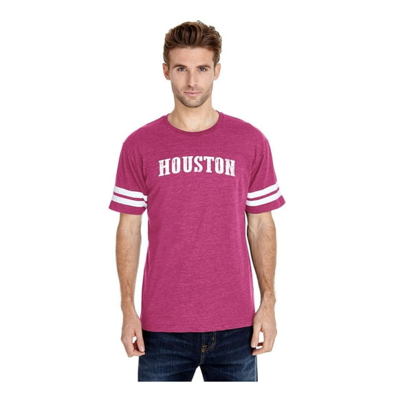 Mens Football Fine Jersey T-shirts - Houston
