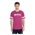 thumbnail image 1 of Mens Football Fine Jersey T-shirts - Maui Hawaii, 1 of 3