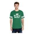 thumbnail image 1 of Mens Football Fine Jersey T-shirts - Papa Bear, 1 of 5