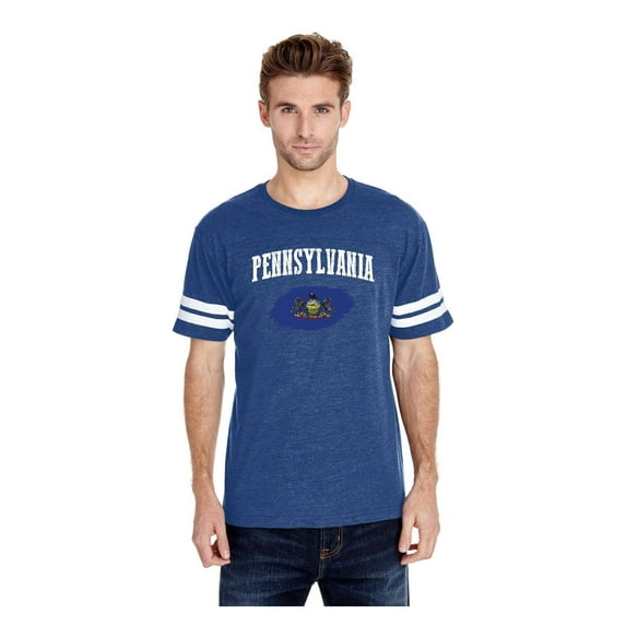 Mens Football Fine Jersey T-shirts - Philadelphia Pennsylvania