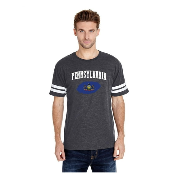 Mens Football Fine Jersey T-shirts - Philadelphia Pennsylvania