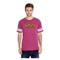 thumbnail image 1 of Mens Football Fine Jersey T-shirts - Softball Play Hard or Go Home, 1 of 3