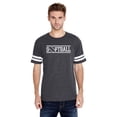 thumbnail image 1 of Mens Football Fine Jersey T-shirts - Softball with Ball, 1 of 5