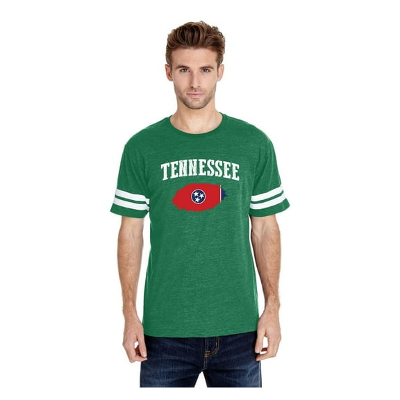 Mens Football Fine Jersey T-shirts - Tennessee Nashville