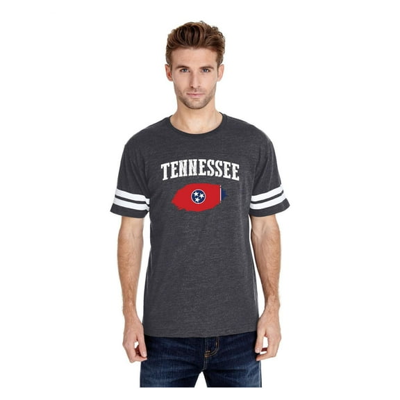Mens Football Fine Jersey T-shirts - Tennessee Nashville