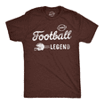 thumbnail image 1 of Mens Football Legend Funny T Shirts Sarcastic Sports Graphic Tee for Men Graphic Tees, 1 of 6