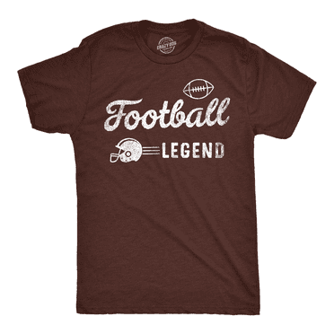 Mens Football Legend Funny T Shirts Sarcastic Sports Graphic Tee for Men Graphic Tees