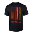 thumbnail image 1 of Mens Football Tshirt Football American Flag Team Color Short Sleeve T-shirt-Kansas-medium, 1 of 4